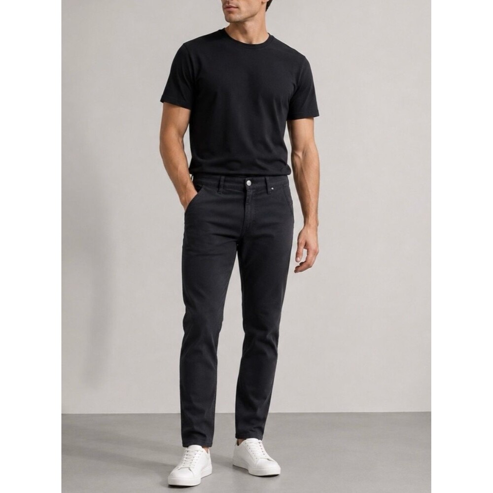 Theory Haydin Black Straight Slim Fit Jeans Men’s Size 34